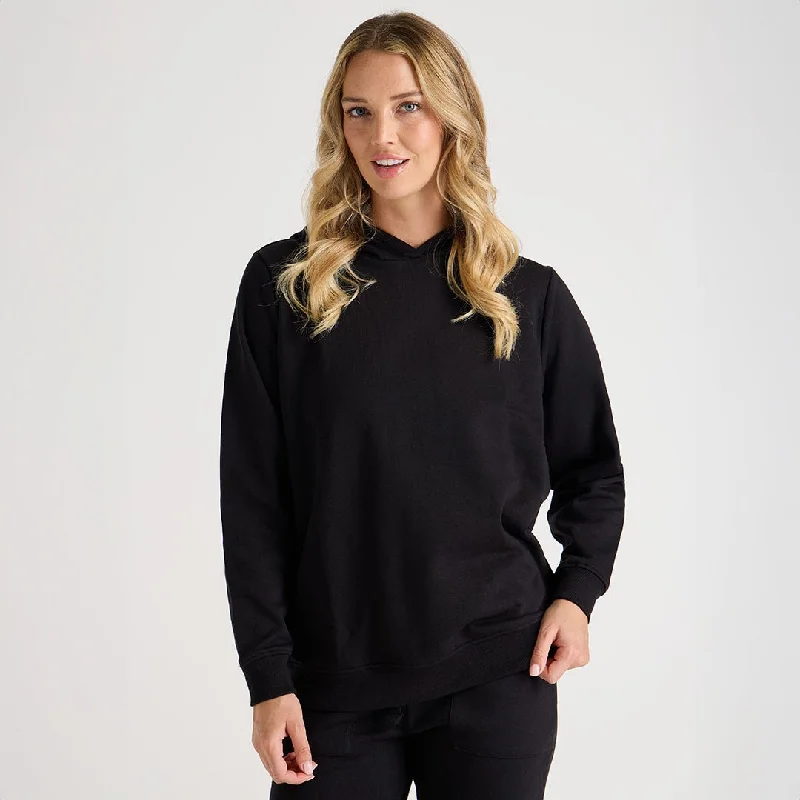 Ladies Black Hoodie