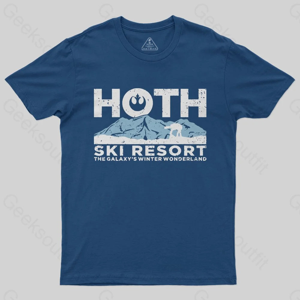 Hoth Ski Resort Geek T-Shirt