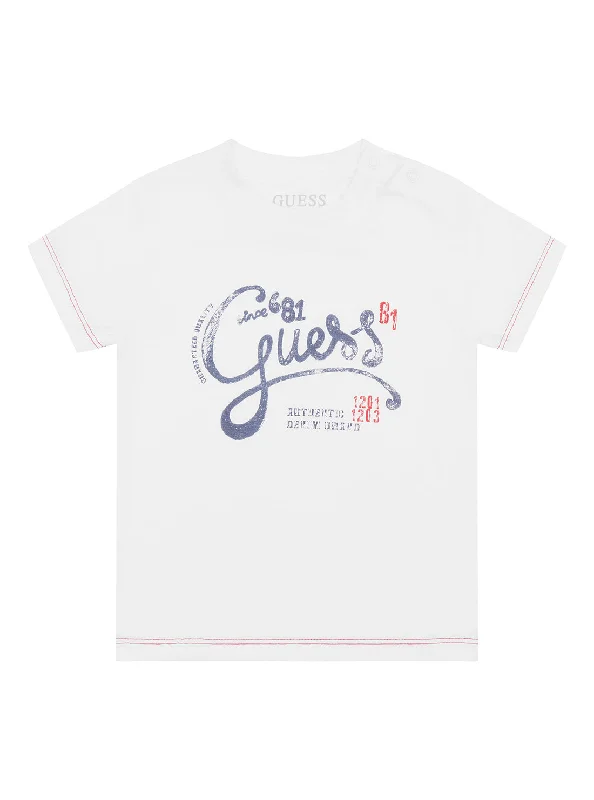 White 1981 Logo T-Shirt (3-18m)