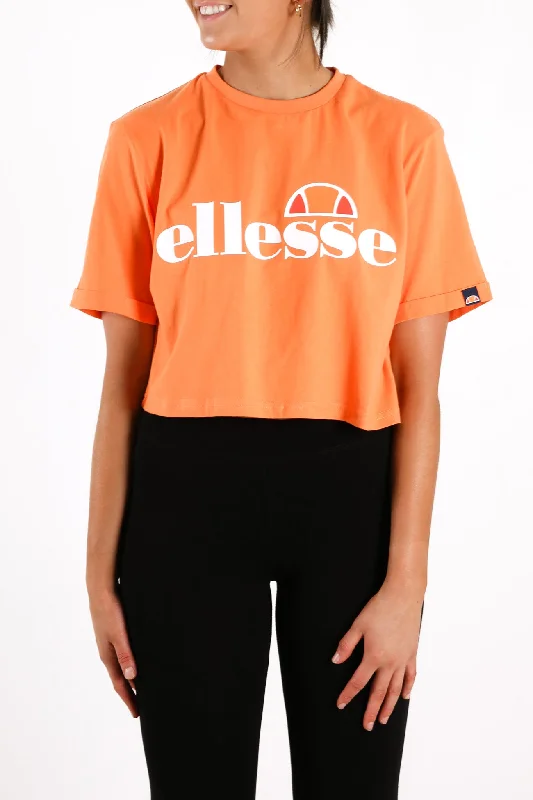 Alberta Cropped Tee Orange