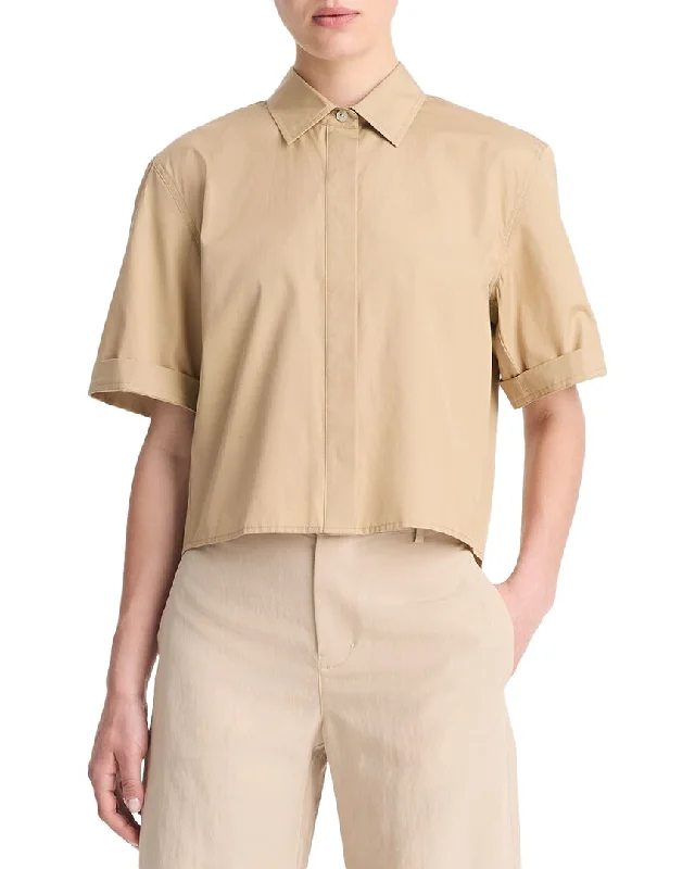 Vince Cropped Shirt