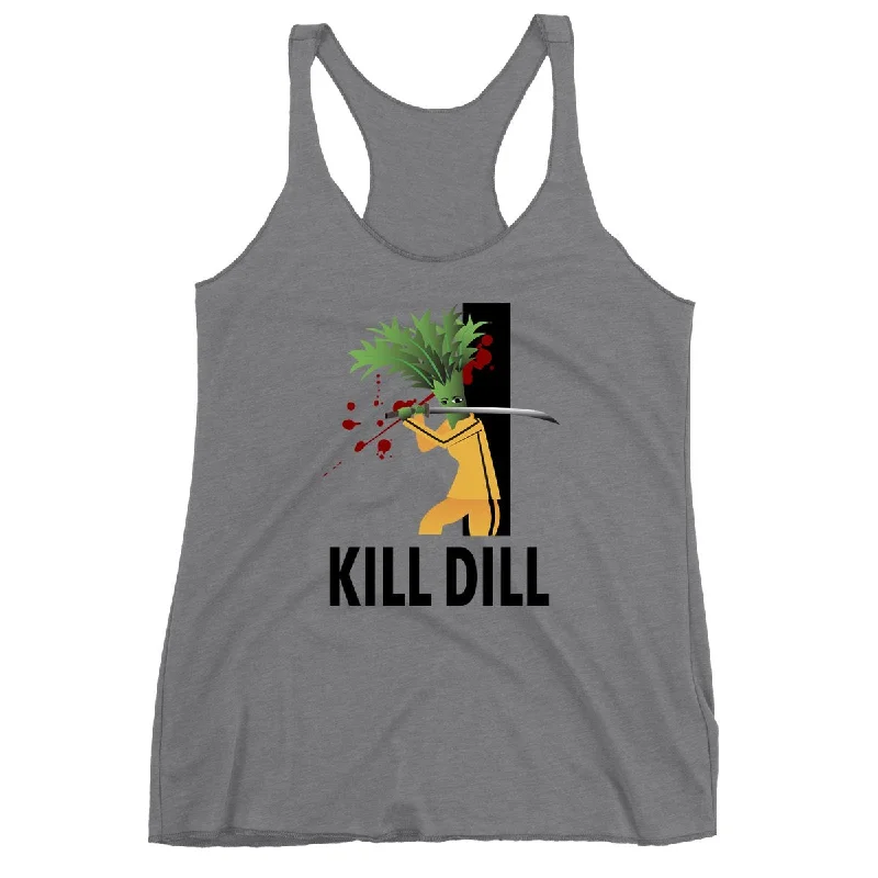 Movie The Food™ "Kill Dill" Women's Racerback Tank Top