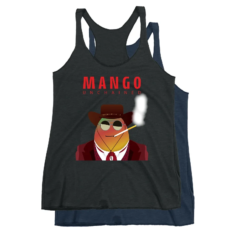 Movie The Food™ "Mango Unchained" Women's Racerback Tank Top