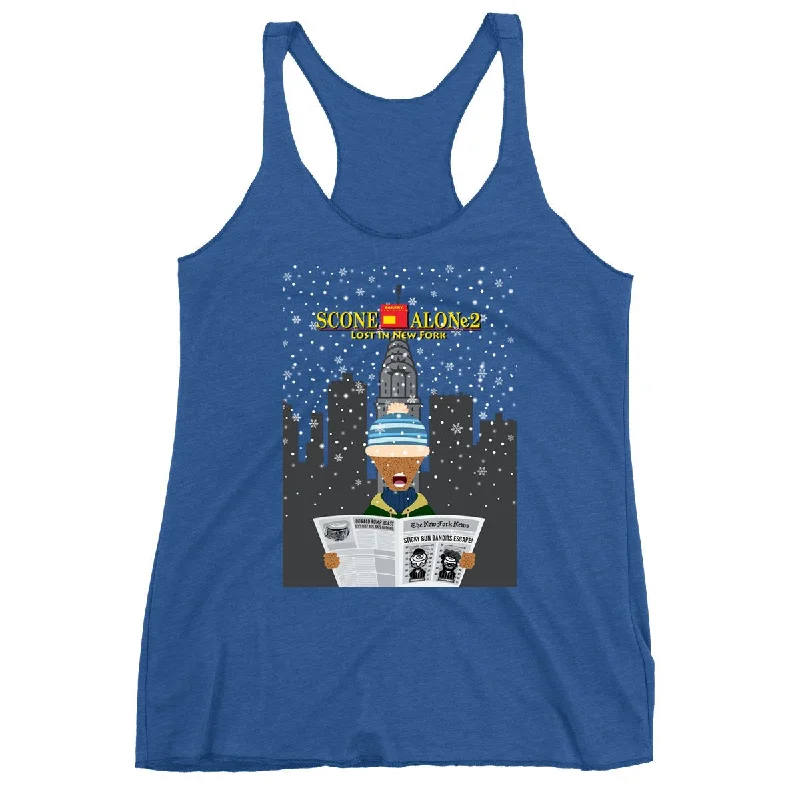 Movie The Food™ "Scone Alone 2" Women's Racerback Tank Top