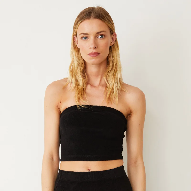 Terry Cloth Tube Top