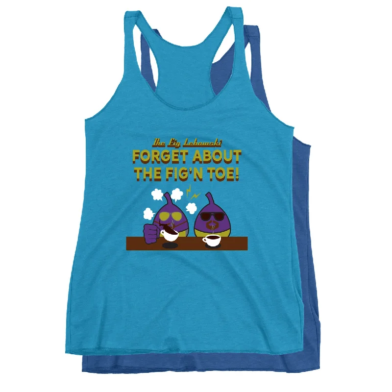 Movie The Food™ "The Fig Lebowski" Women's Racerback Tank Top