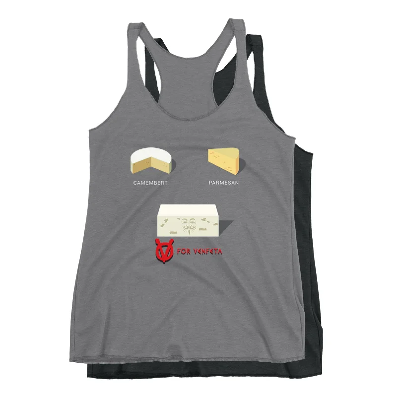 Movie The Food™ "V For Venfeta" Women's Racerback Tank Top