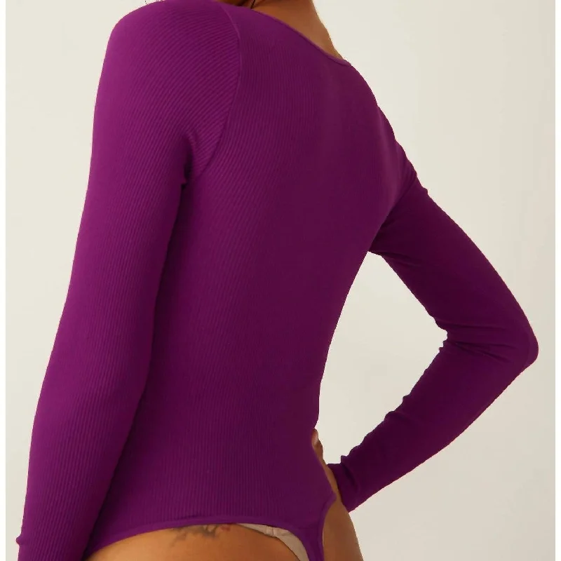 Free People - Meg Seamless Vneck Bodysuit