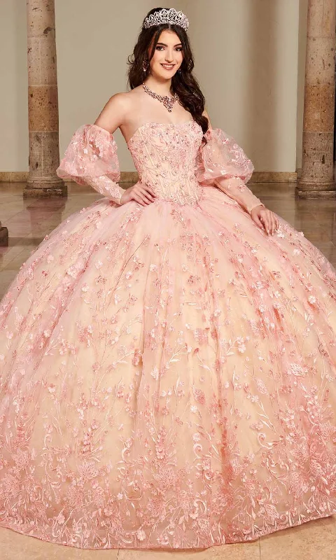 Rachel Allan RQ1123 - Scoop Floral Lace Ballgown