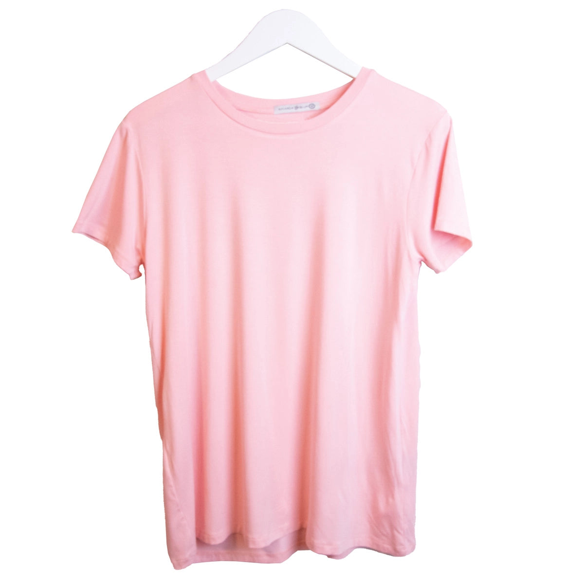 Comfy Luxe Basic Tee {Lt. Pink}